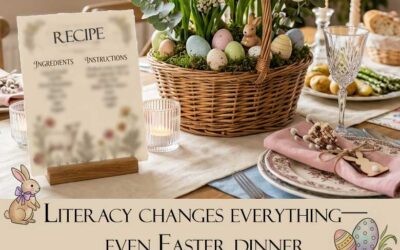What if you couldn’t read an Easter recipe?
